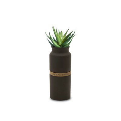 Blossom Charcoal Vase Keepsake Urn