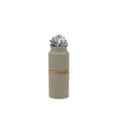 Blossom Grey Vase Keepsake Urn