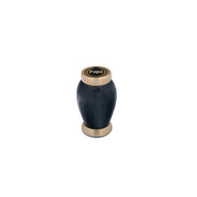 Cresthaven Black Miniature Urn