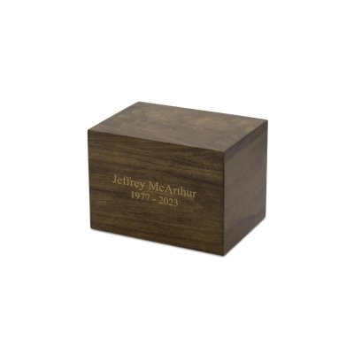 Mocha Hardwood Keepsake