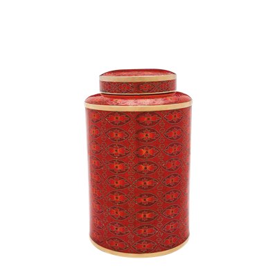 Red Rosette Cloisonne Keepsake