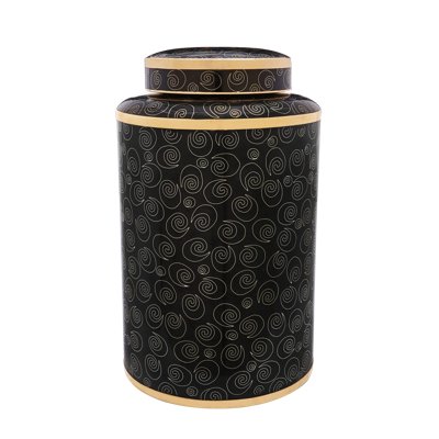 Midnight Swirl Cloisonne