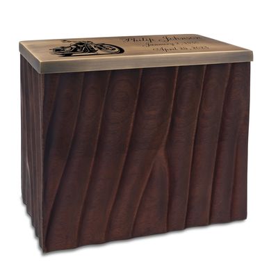 Waverly Dark Brown Urn