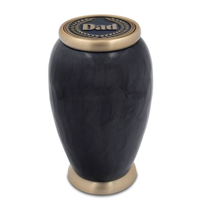 Cresthaven Black Urn