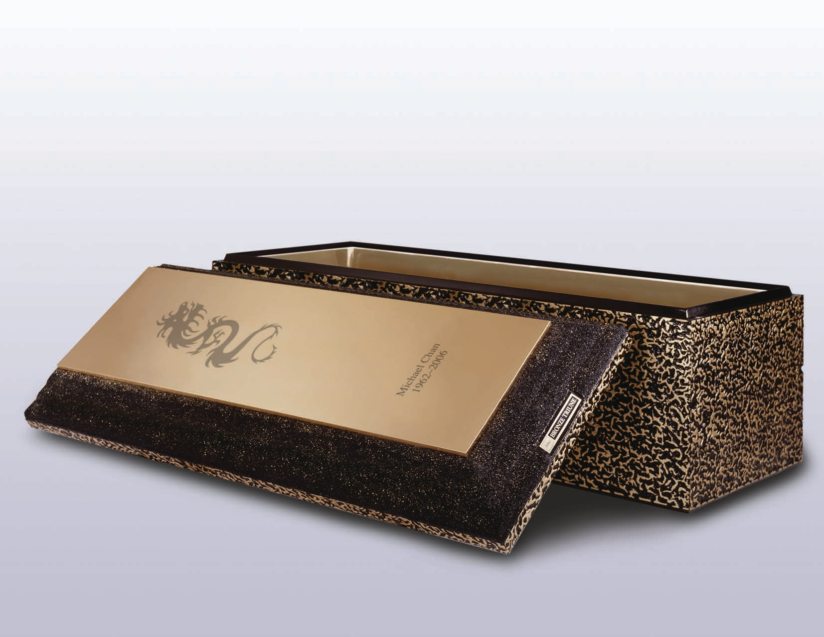 Bronze Triune Burial Vault