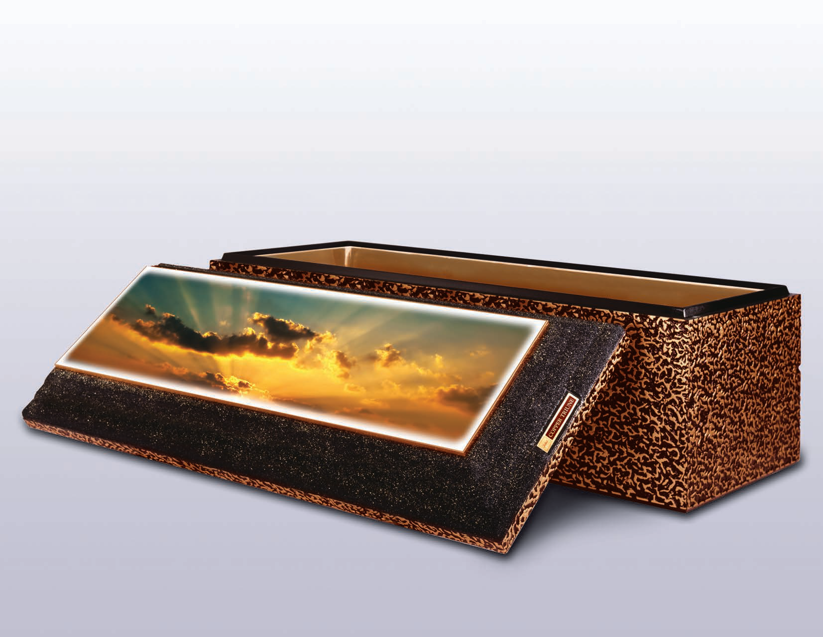 Copper Triune Burial Vault